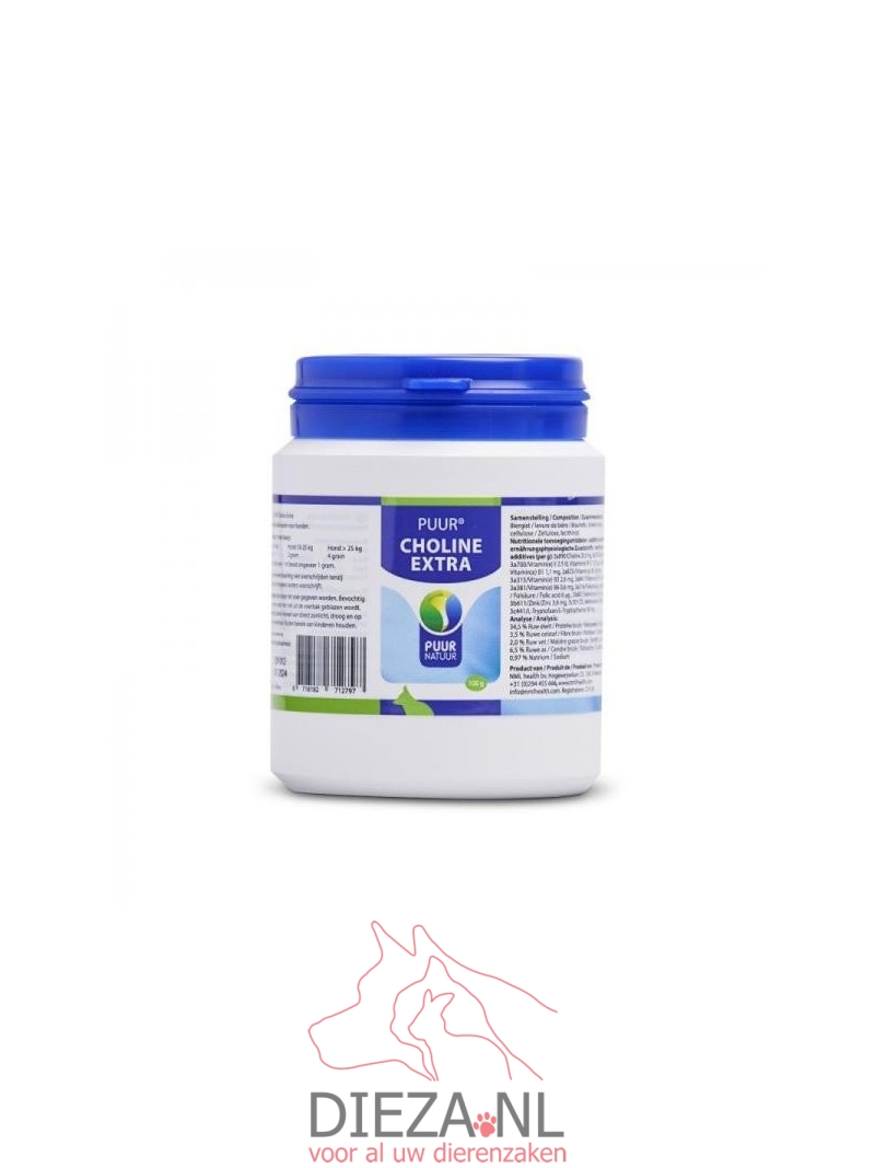 Puur choline extra hond 100gram