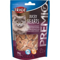 TRIXIE DUCKY HEARTS 50GRAM