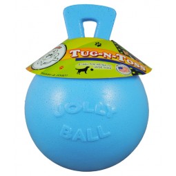 Jolly tug-n-toss bal bosbes...